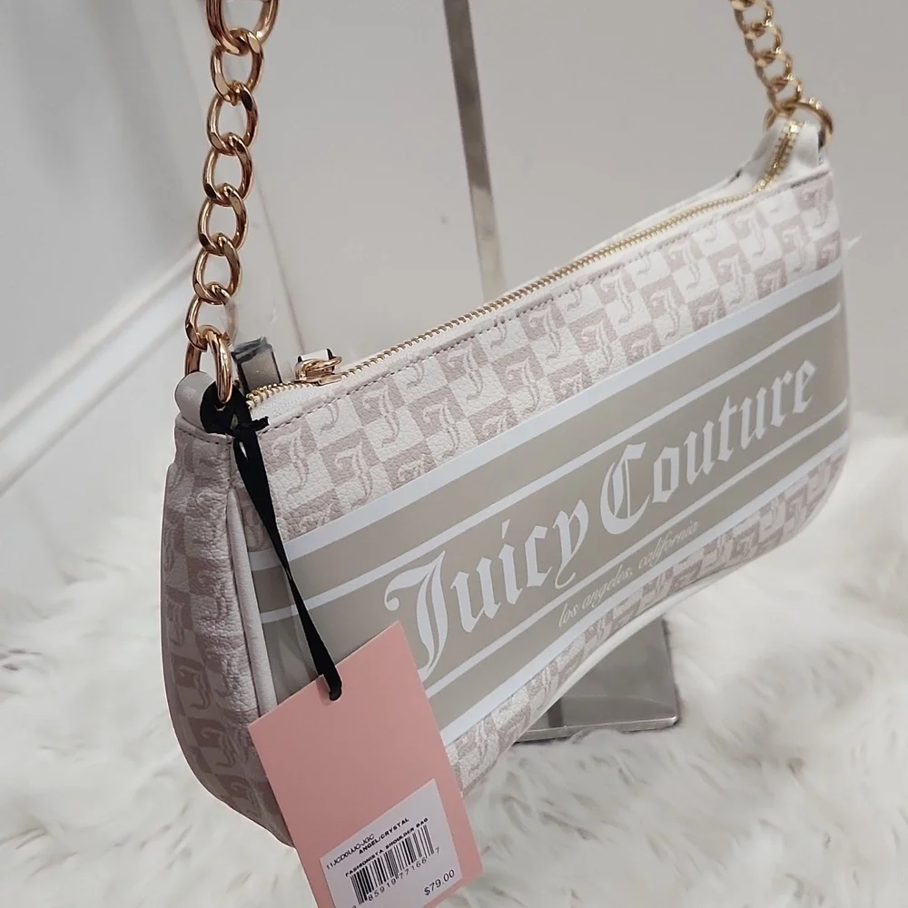 🤍▪️Juicy Couture ▪️Angel/ Crystal Fashionista shoulder Bag